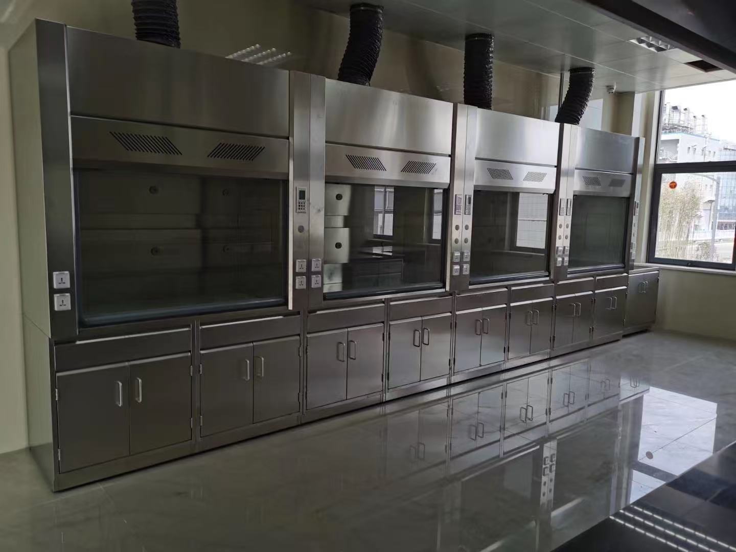 无锡市通风柜不锈钢实验台 - 方案
